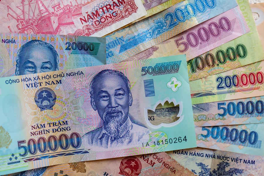 Cash in Vietnam