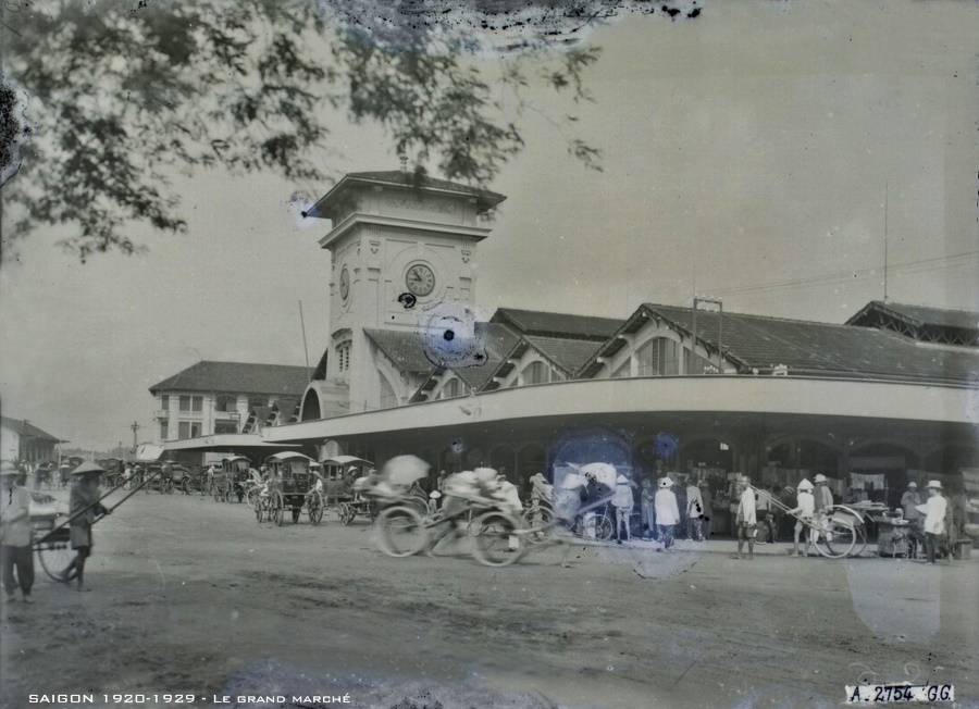 Ben Thanh Market - Saigon 1920s